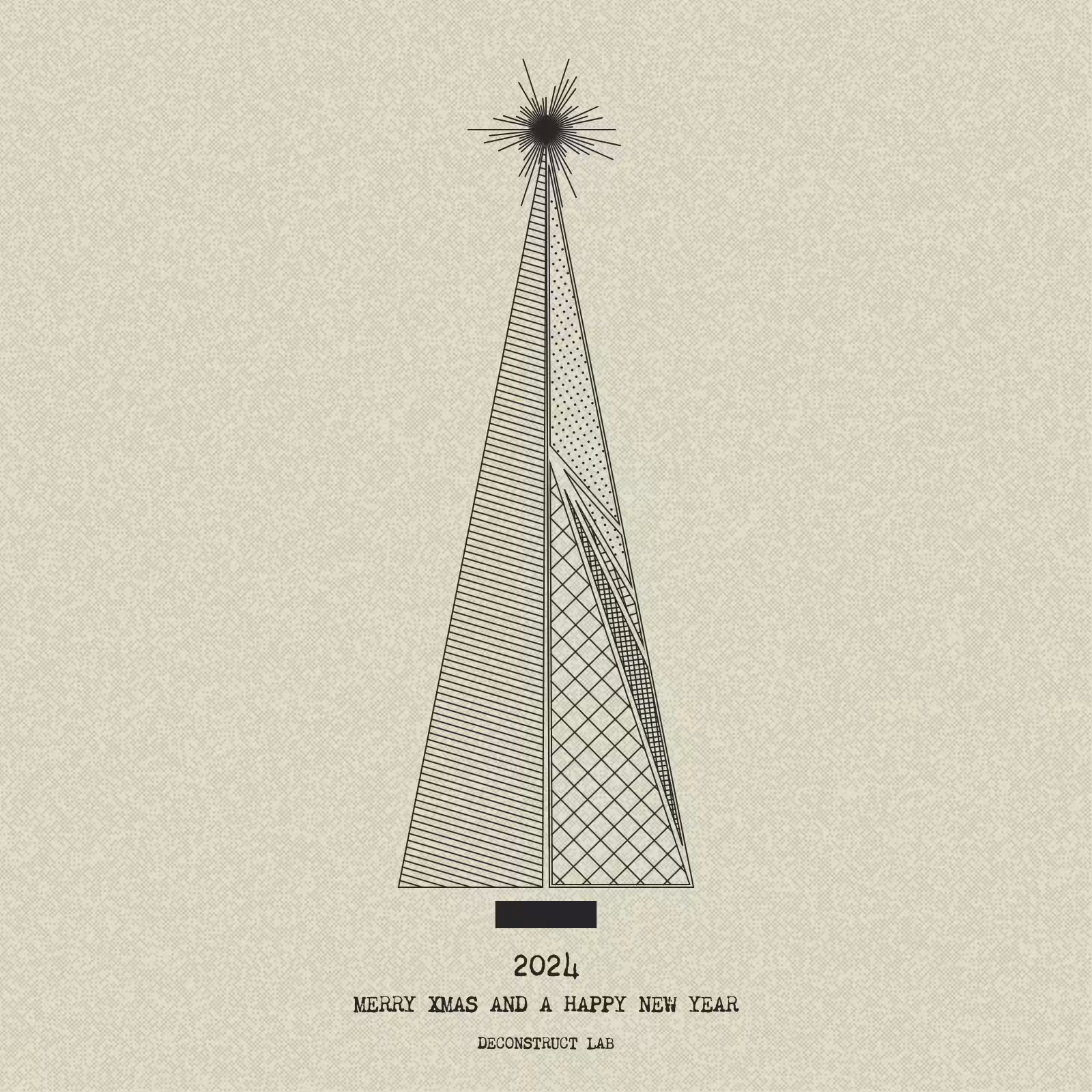Have Yourself a Merry Little Geometric Tree #236