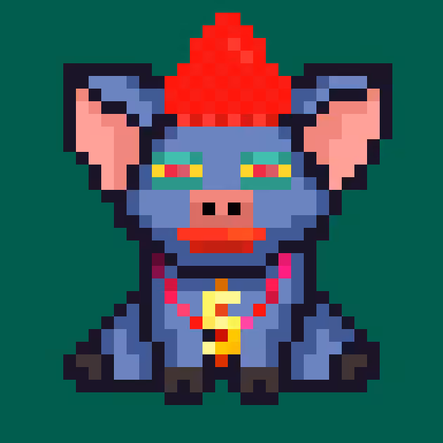 Punk Pig #02164 