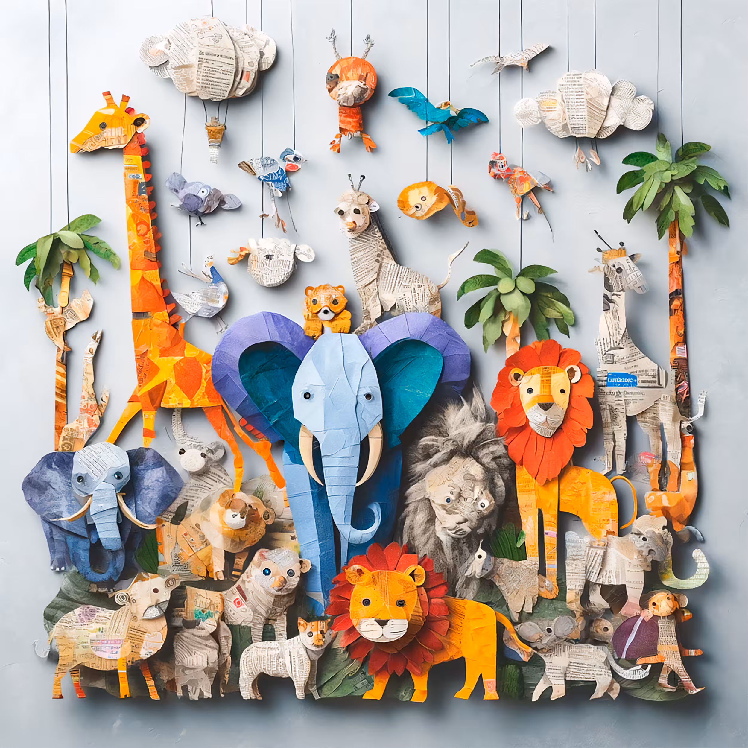 A Paper Safari
