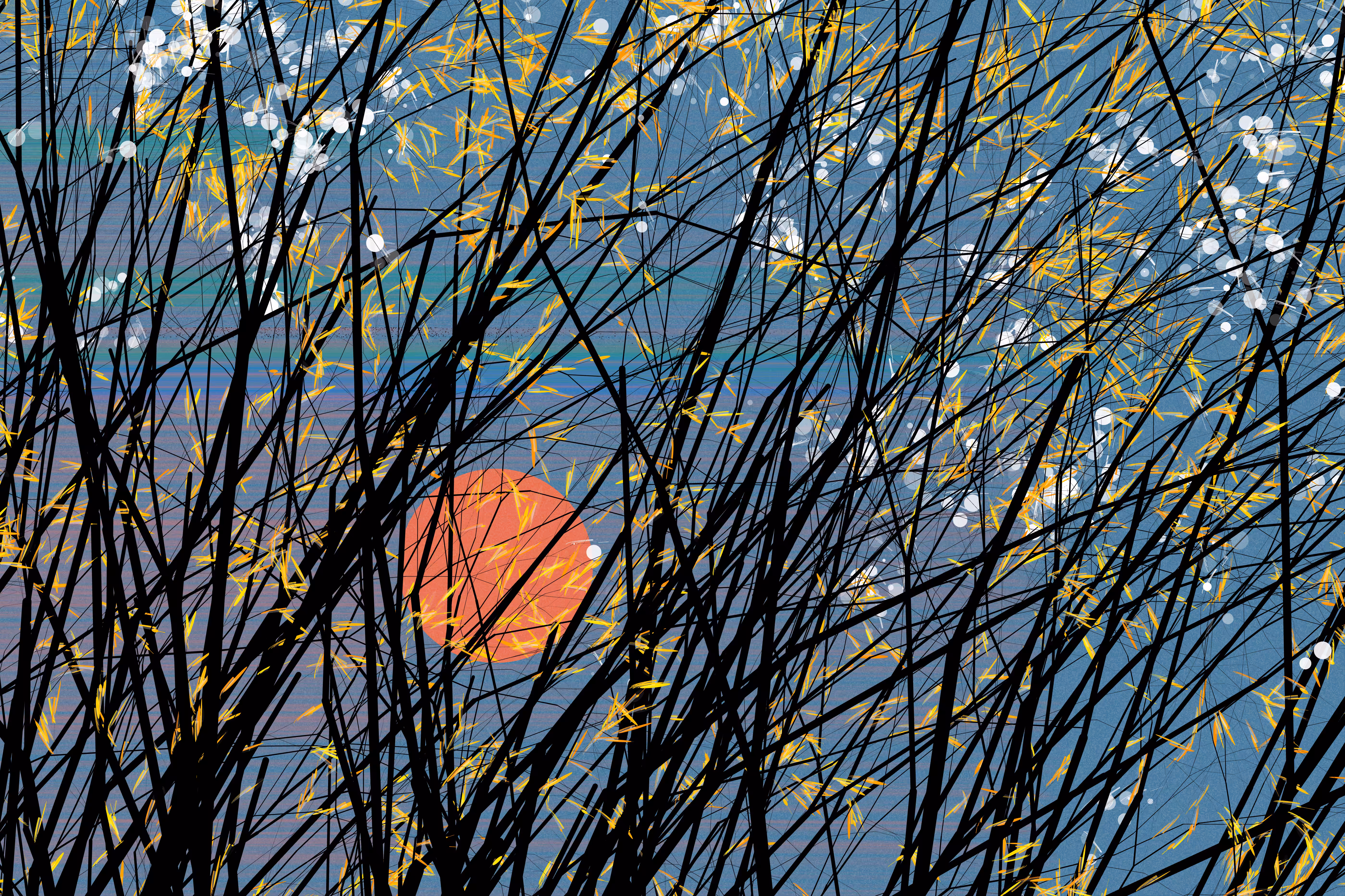 Rodeo posts: conversation with the wind #B2