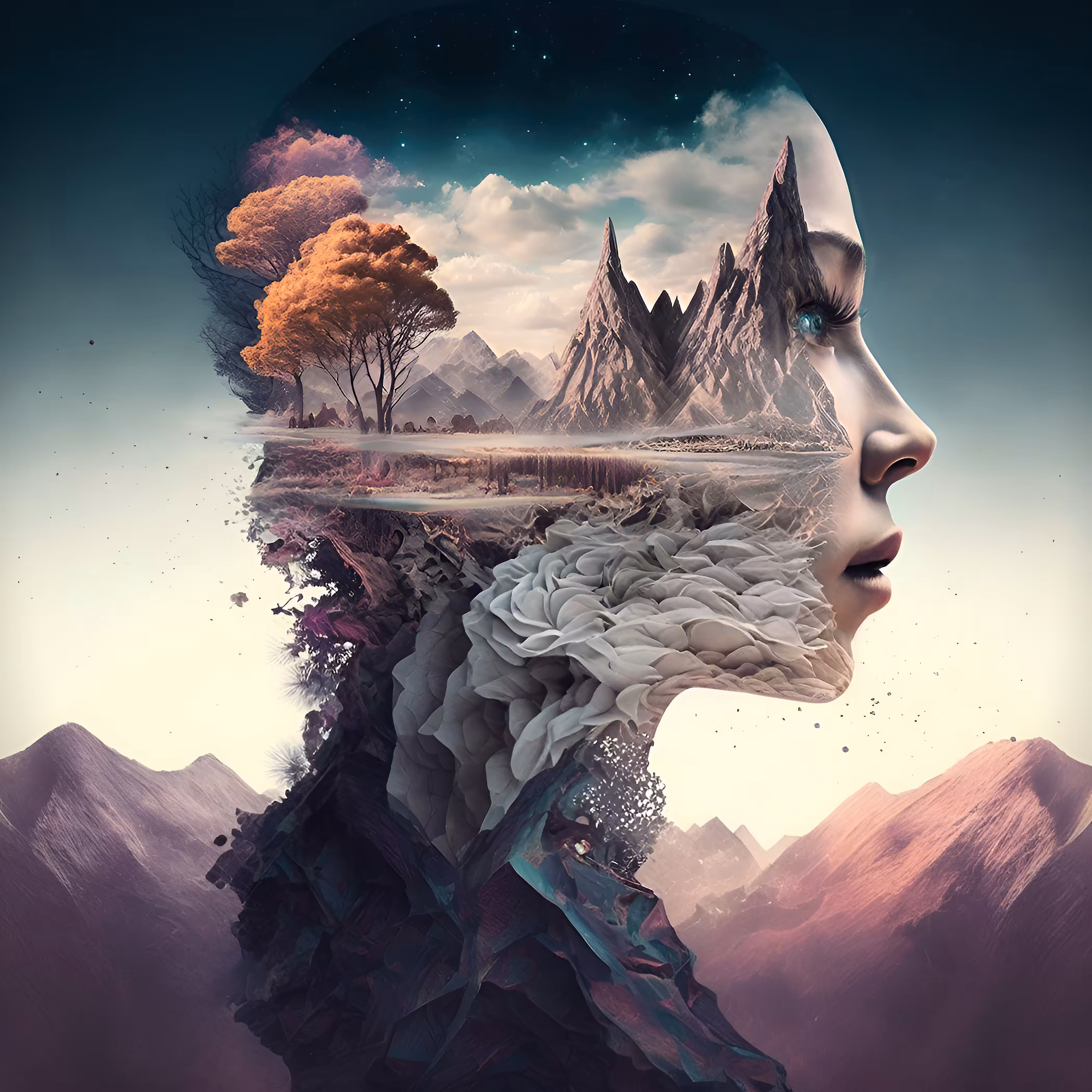 Dissolving Portrait