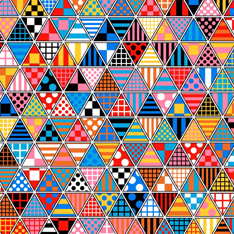 Triangle Tile #17