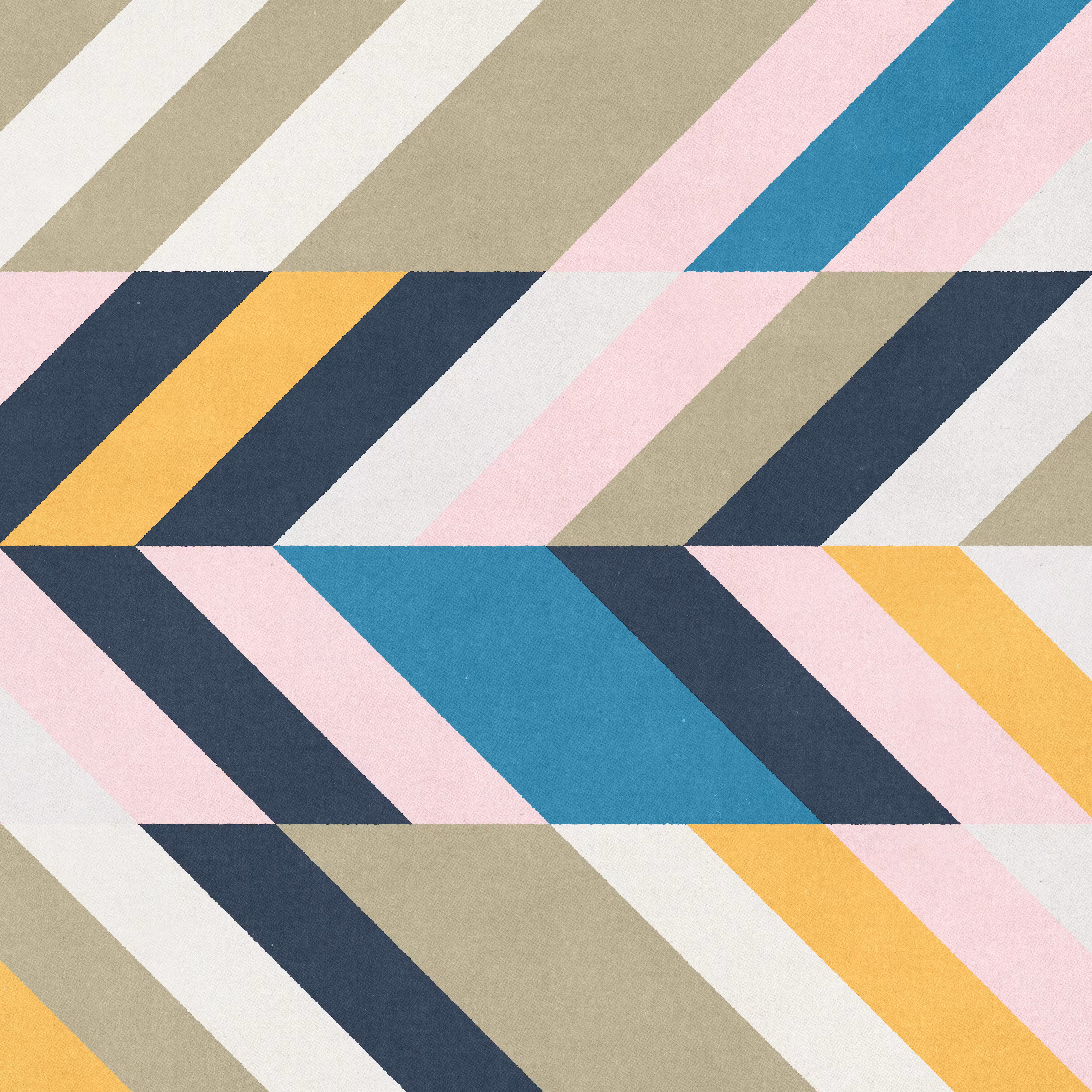 White Morpho Geometric
