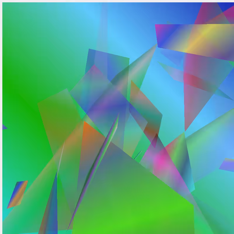 random divs with gradient and perspective #8