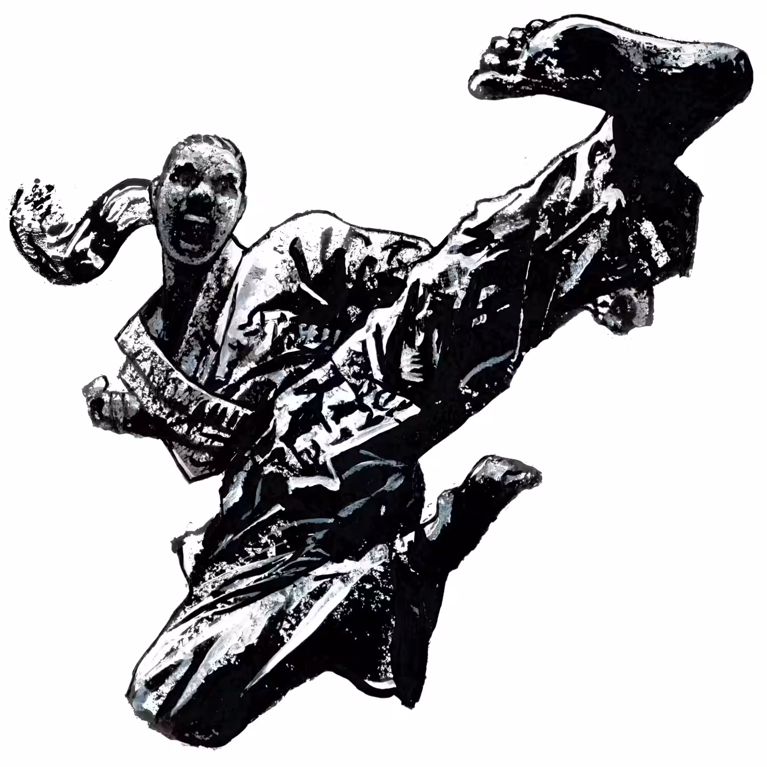 FLYING SIDE KICK