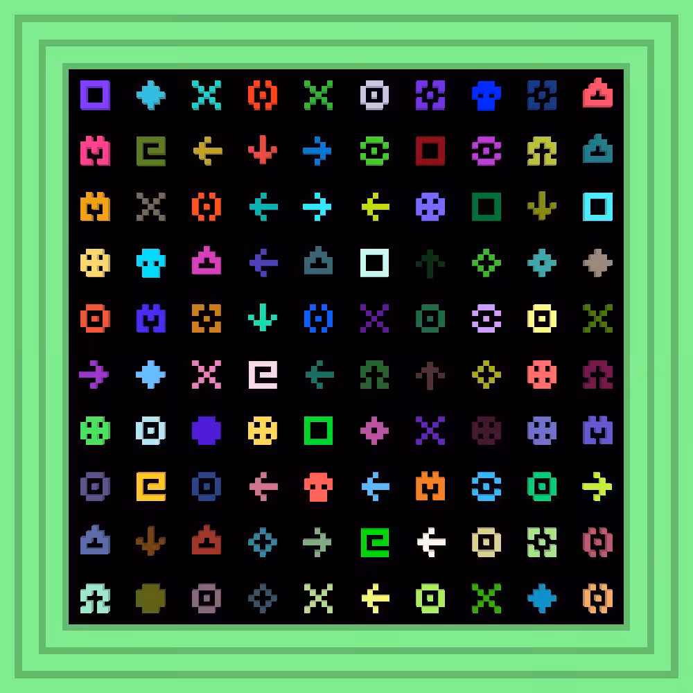 team a 4 ever : )  :: Procedural Symbols #85/1000
