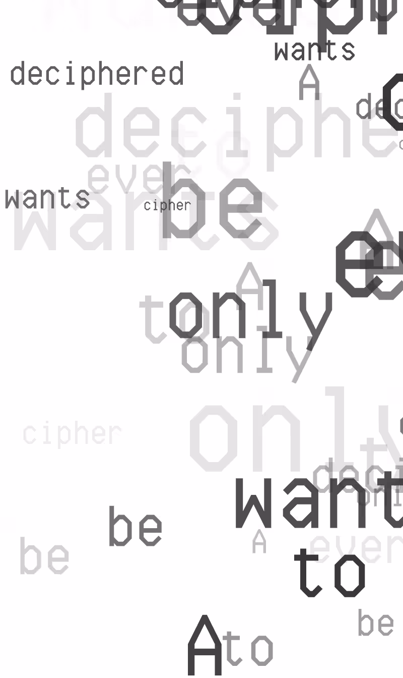 CRYPTIC POEMS