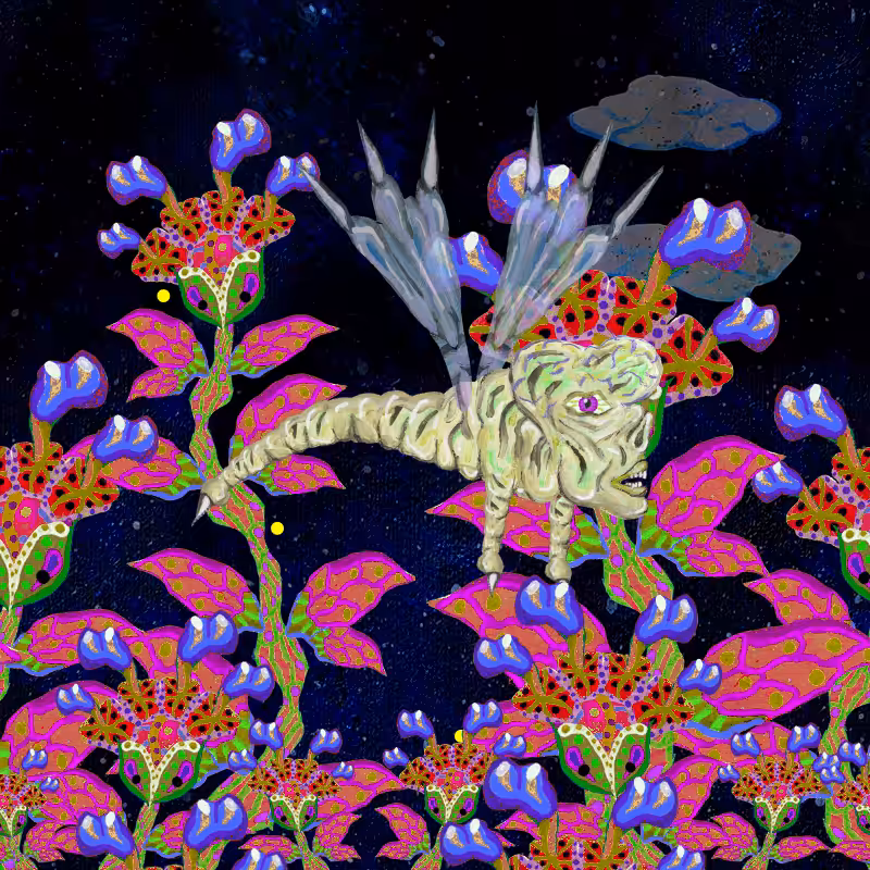 Fireflies and Flower Gardens #161