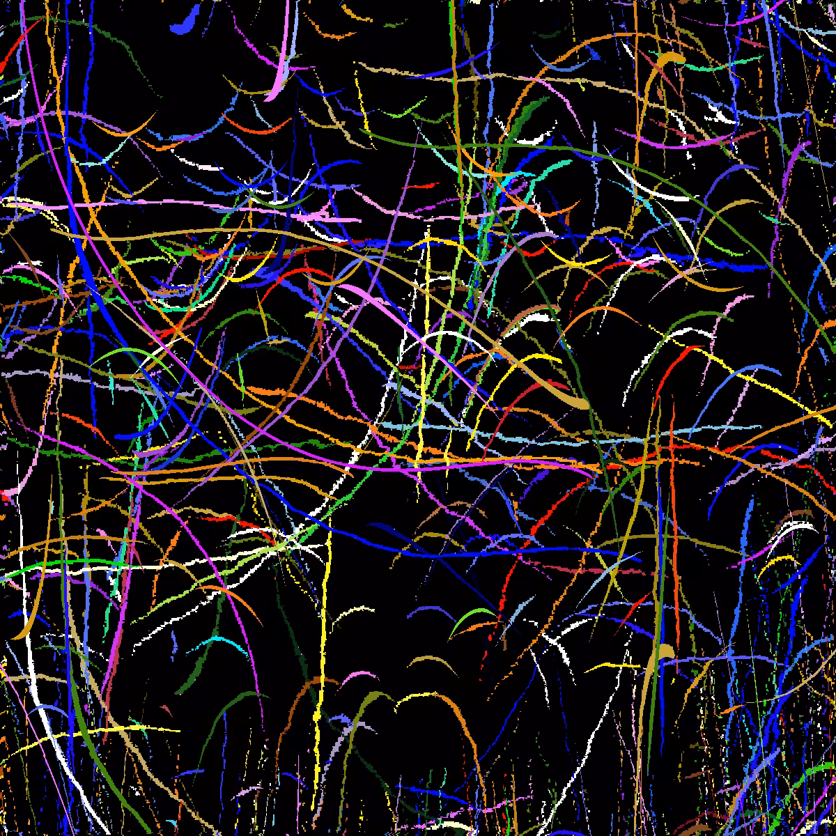 Pollock's Style Generator #14