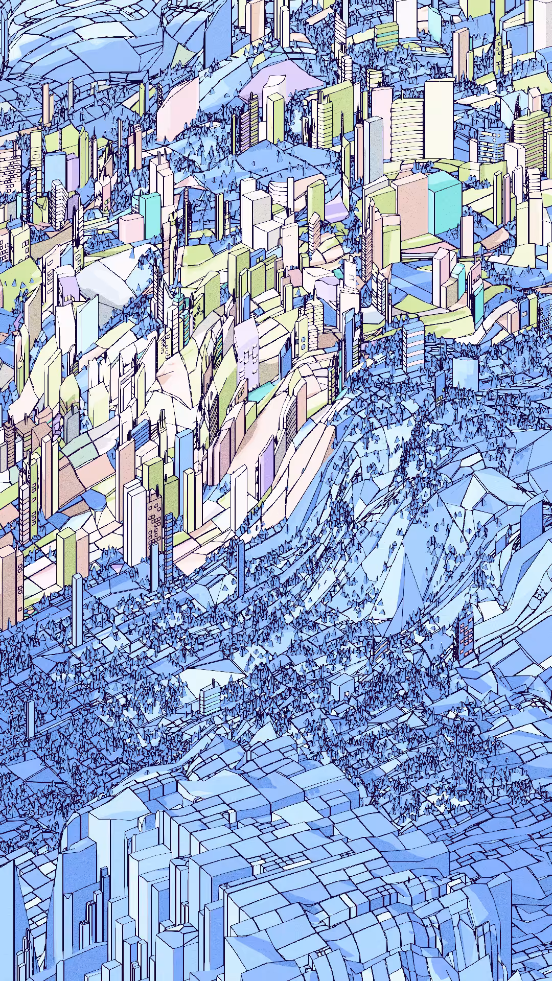 Artificial landscapes #36