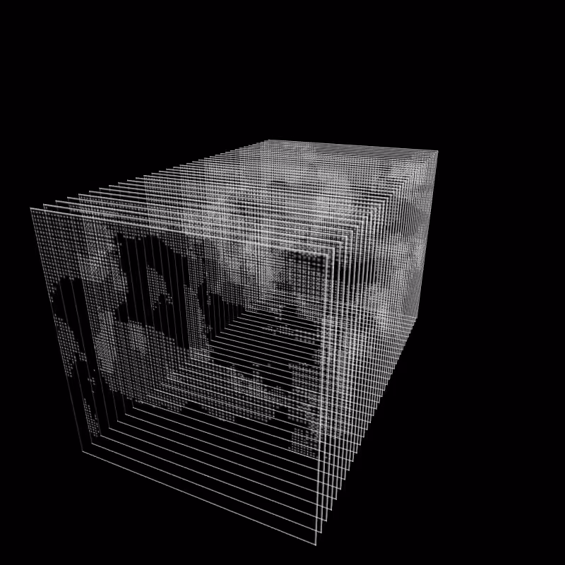 z-pattern : stacked noise #5