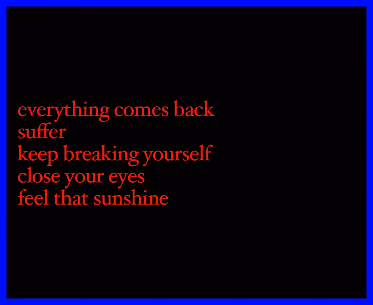 everything comes back 