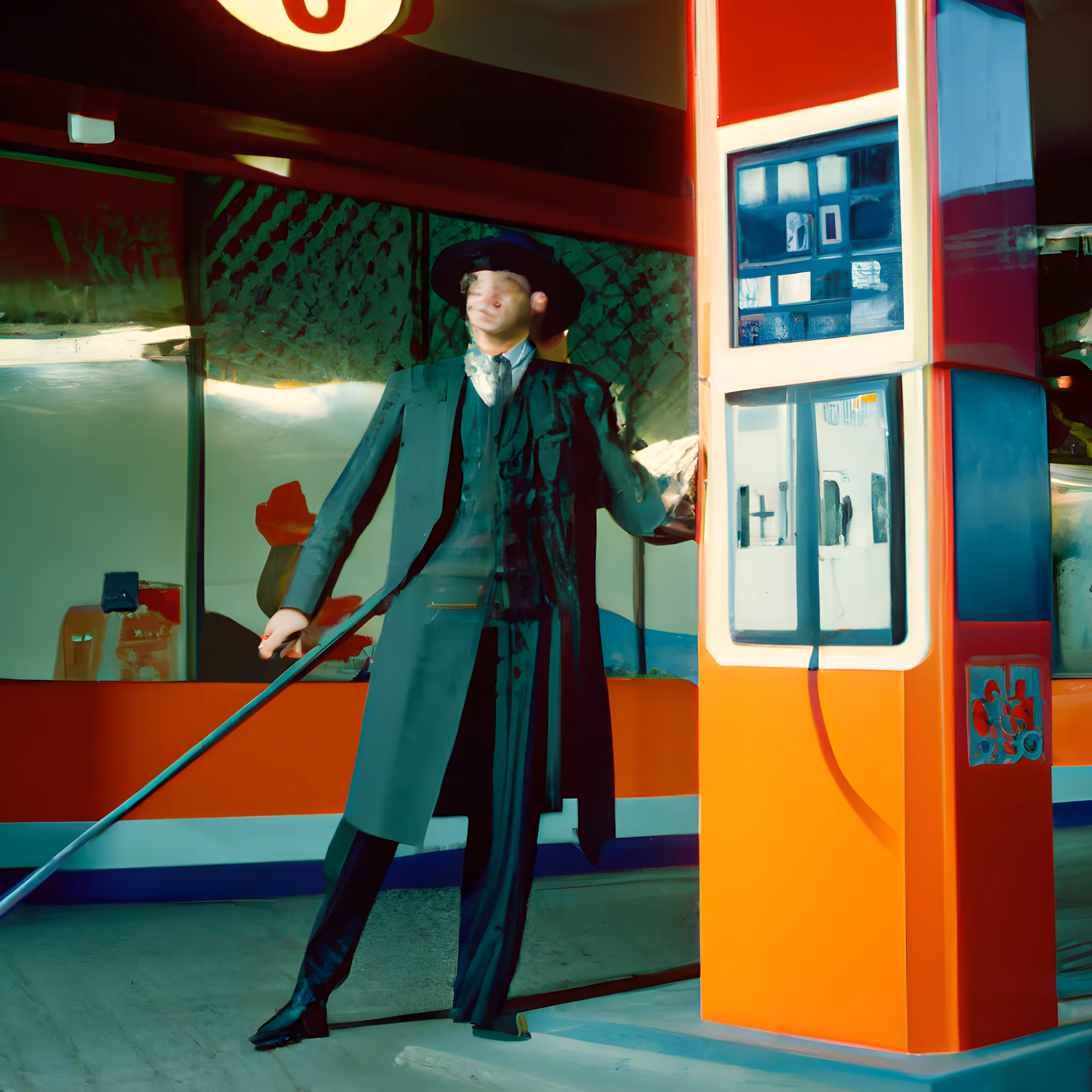 Elegance at the gas station #4