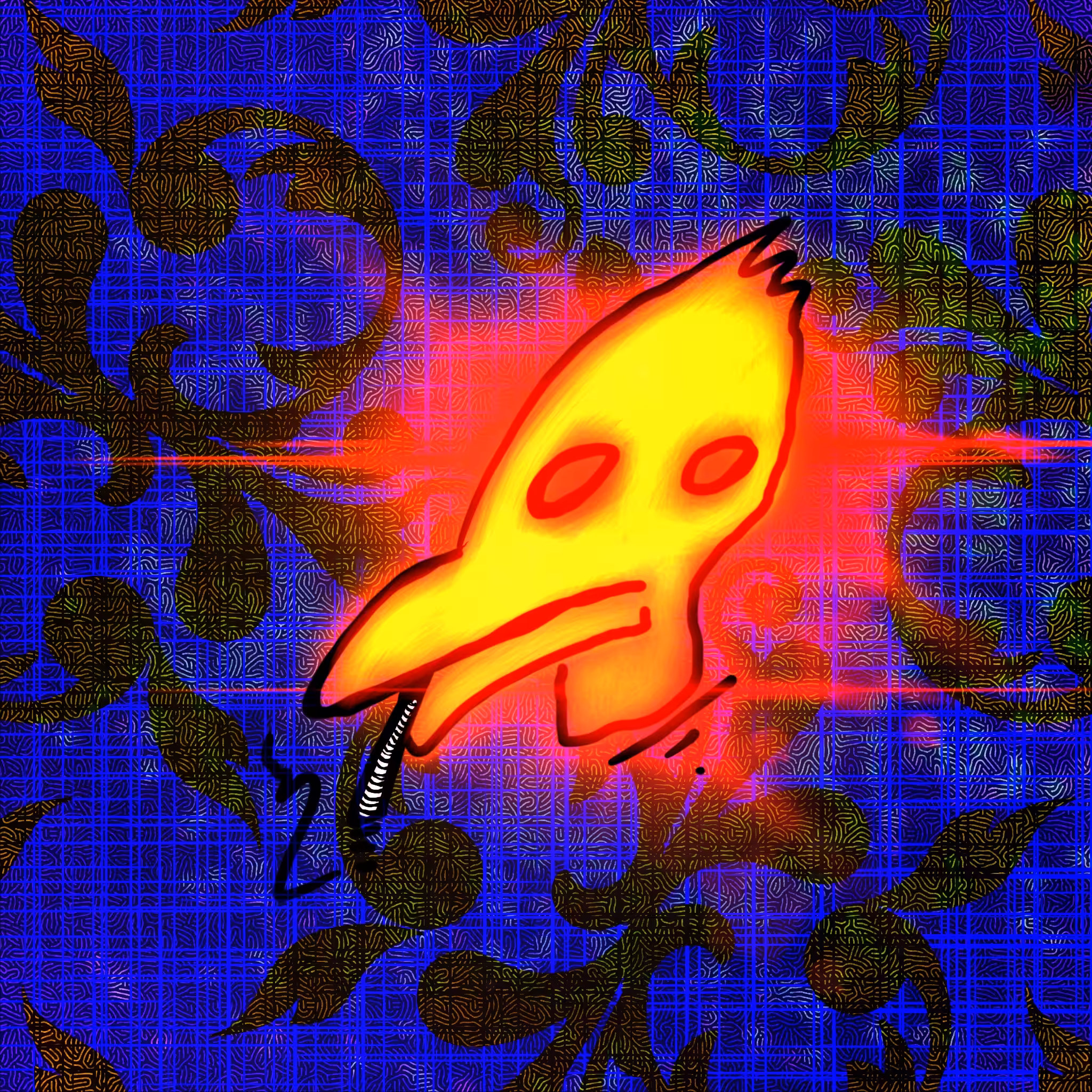 009/100 BURNT QUACKER