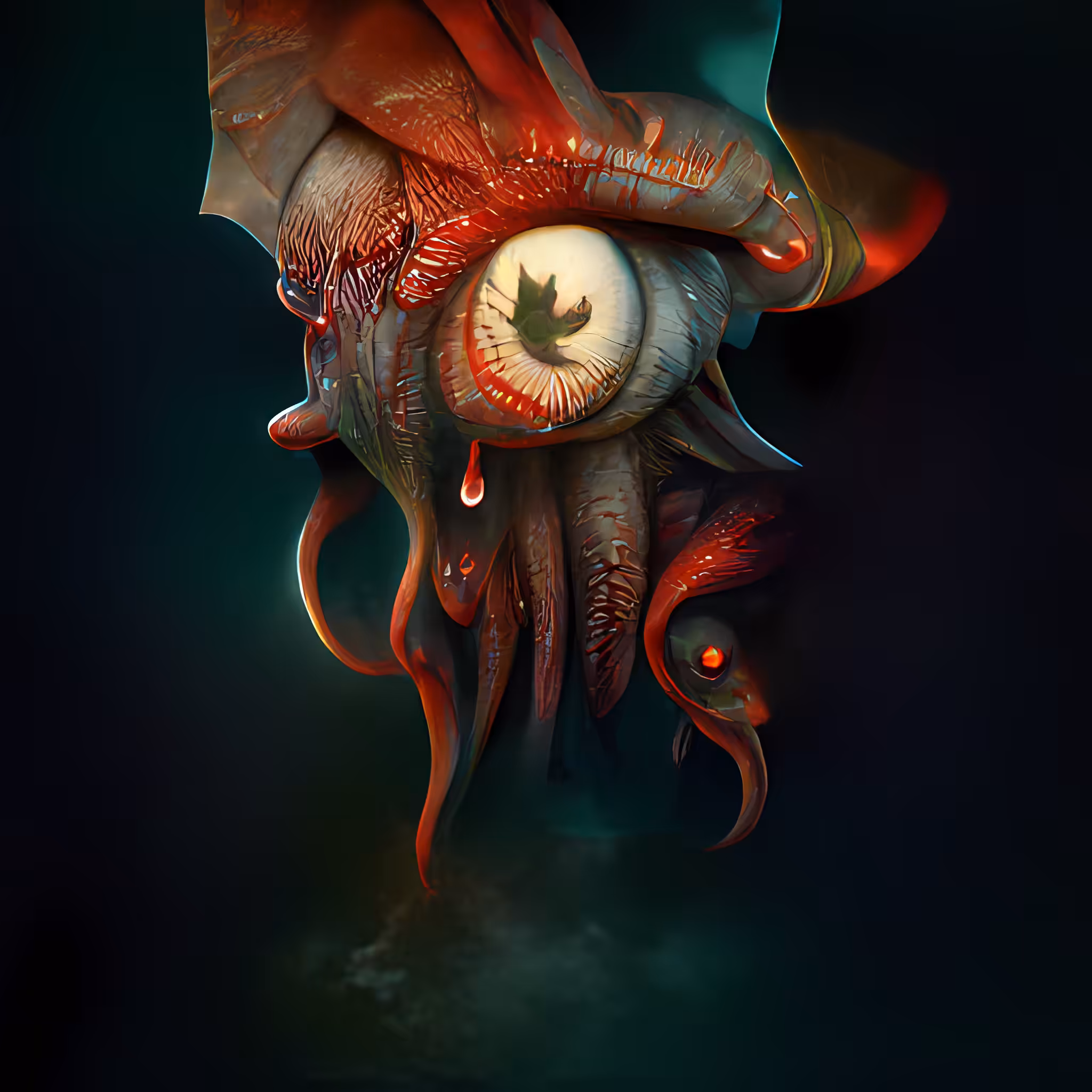 Cthulhu breathes in