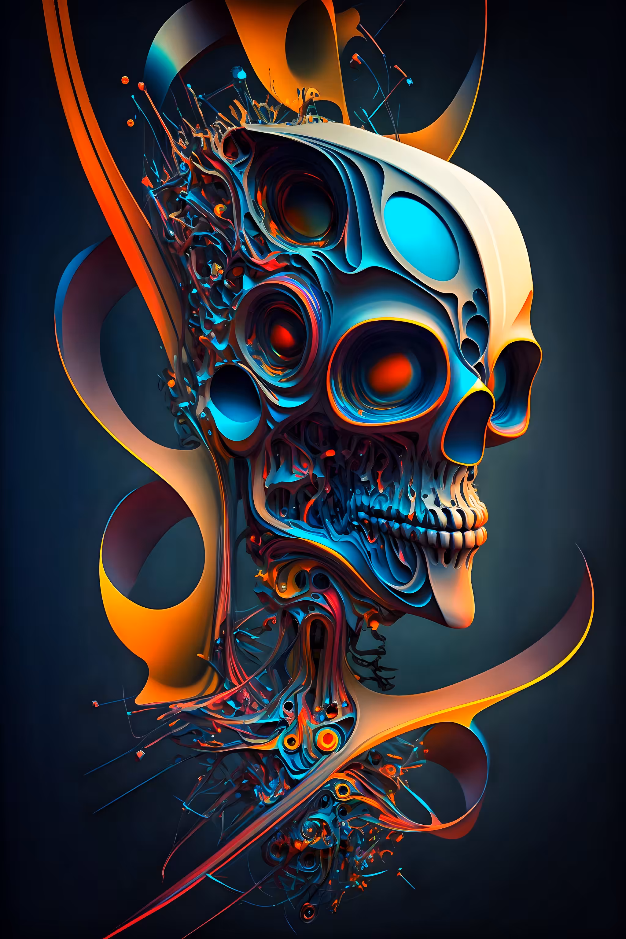 Skull Abstraction