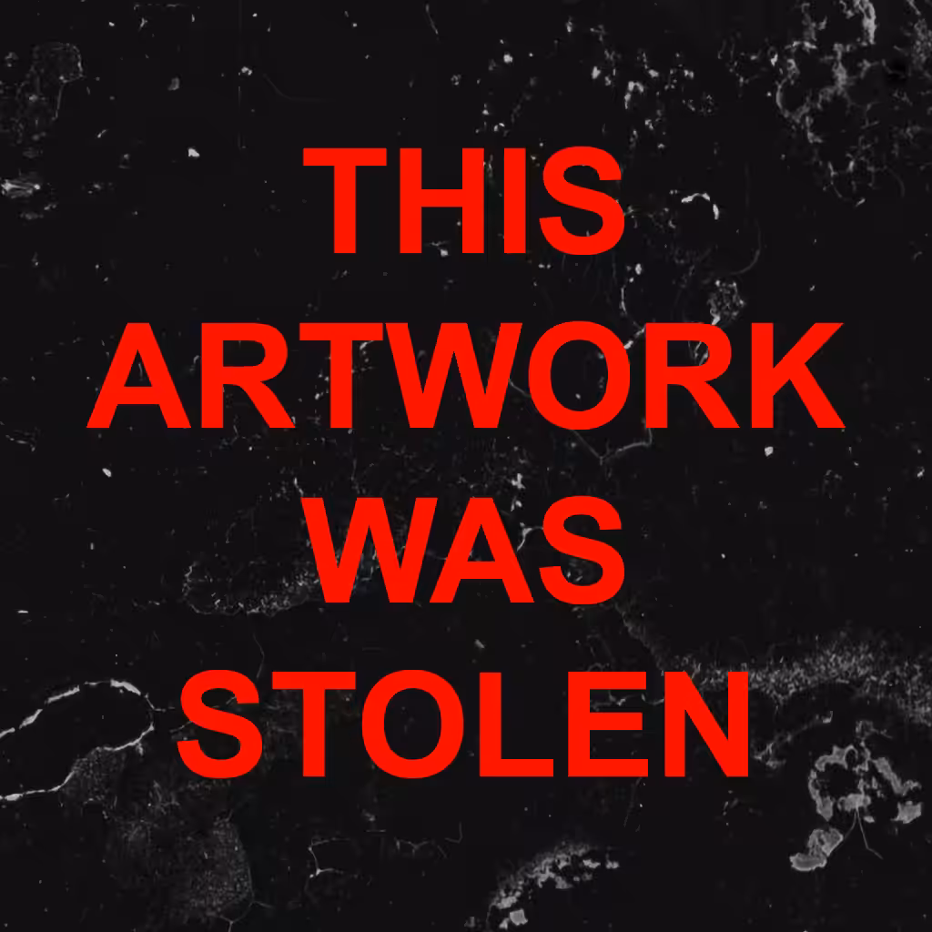 ARTWORK STOLEN