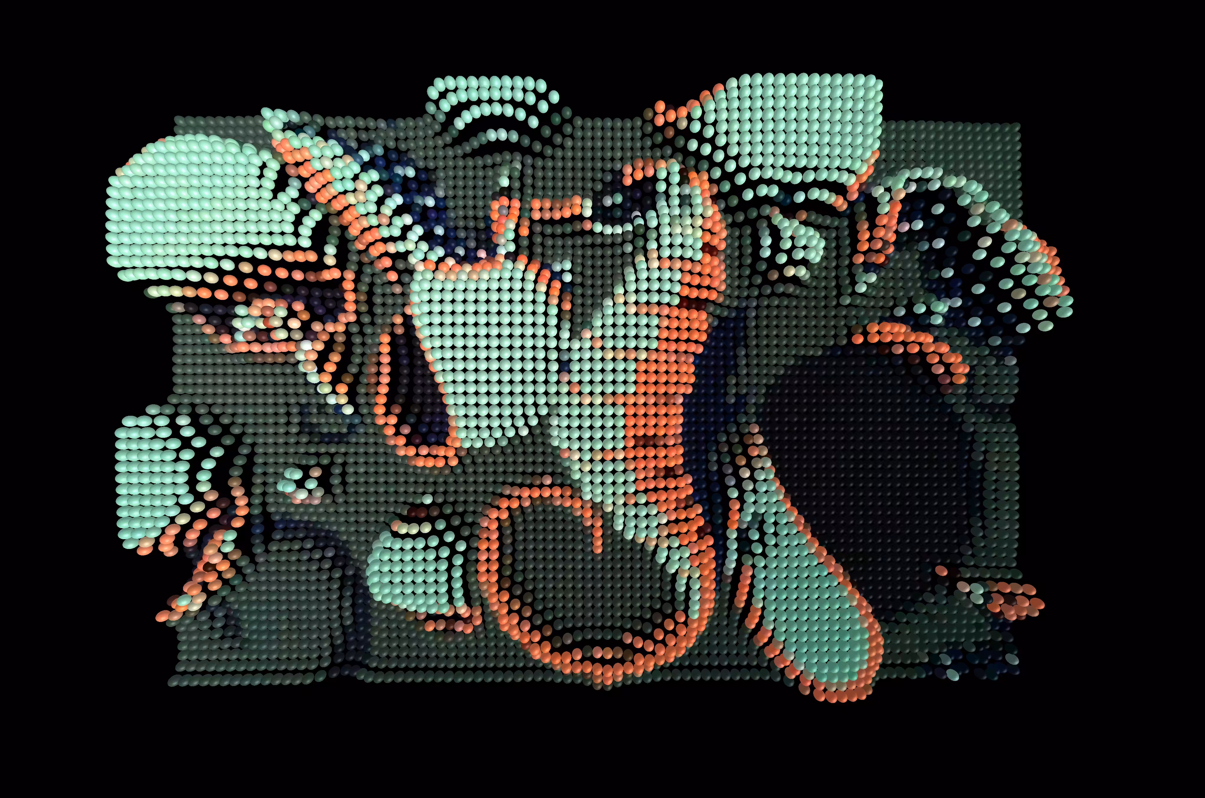 Digual#25  (seahorse)