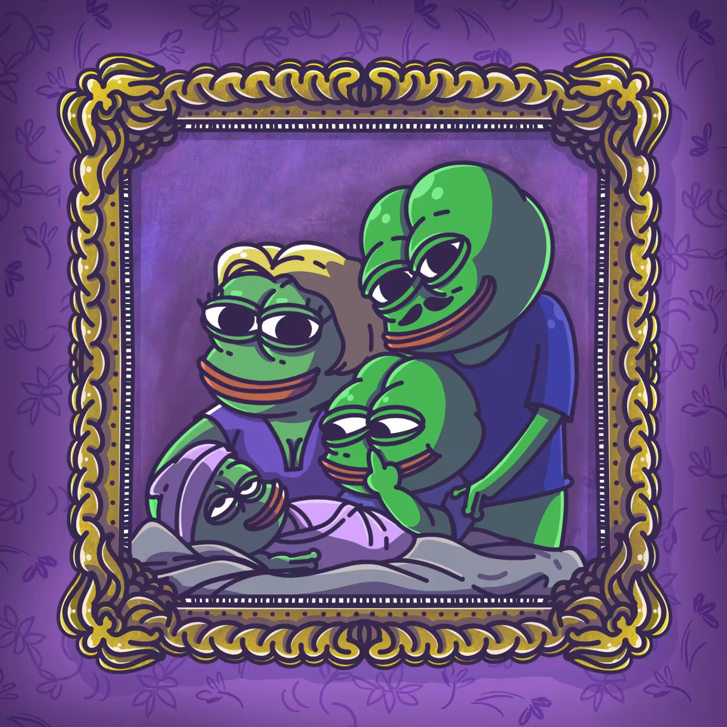  FRAME FAMILY FROG