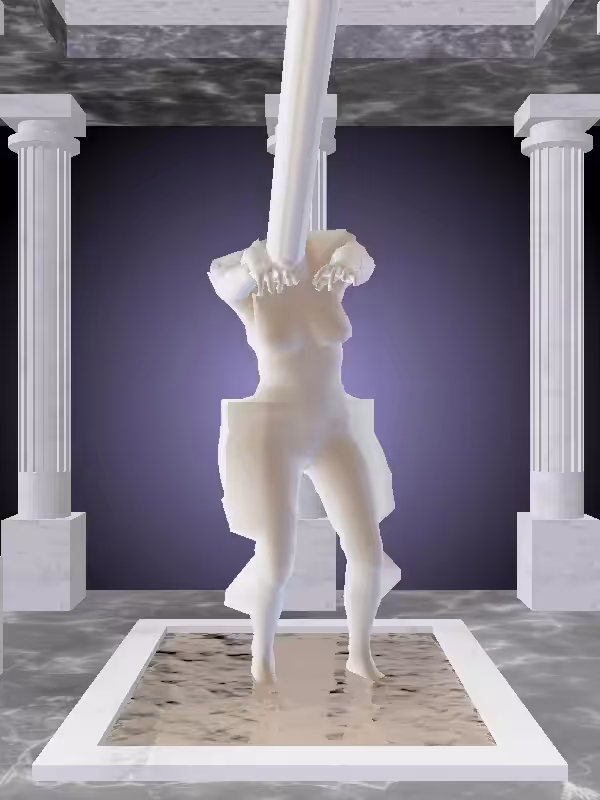 HeavenComputer: The Undying Luminescent Beige Woman #4585