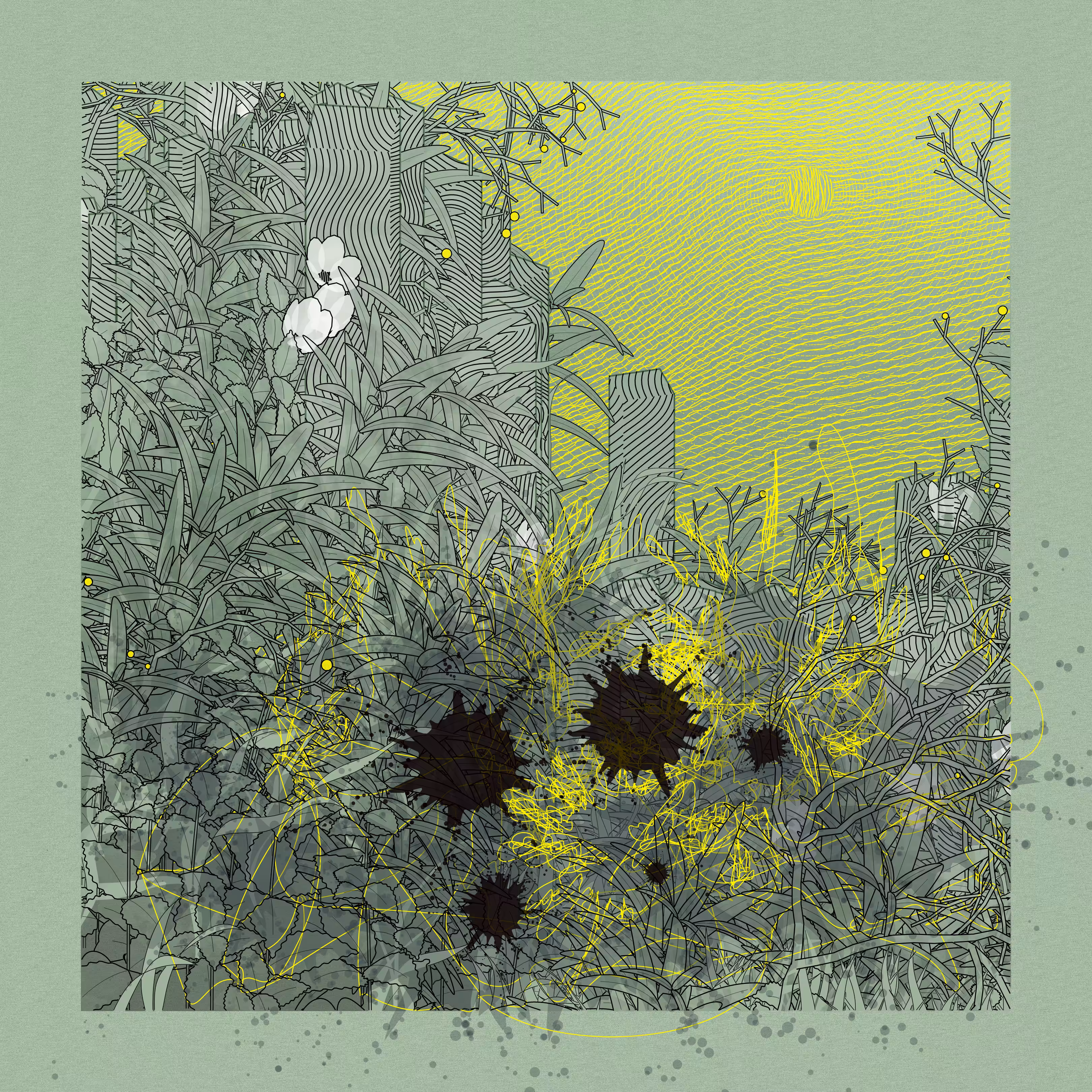 Landscape with Carbon Capture #2444
