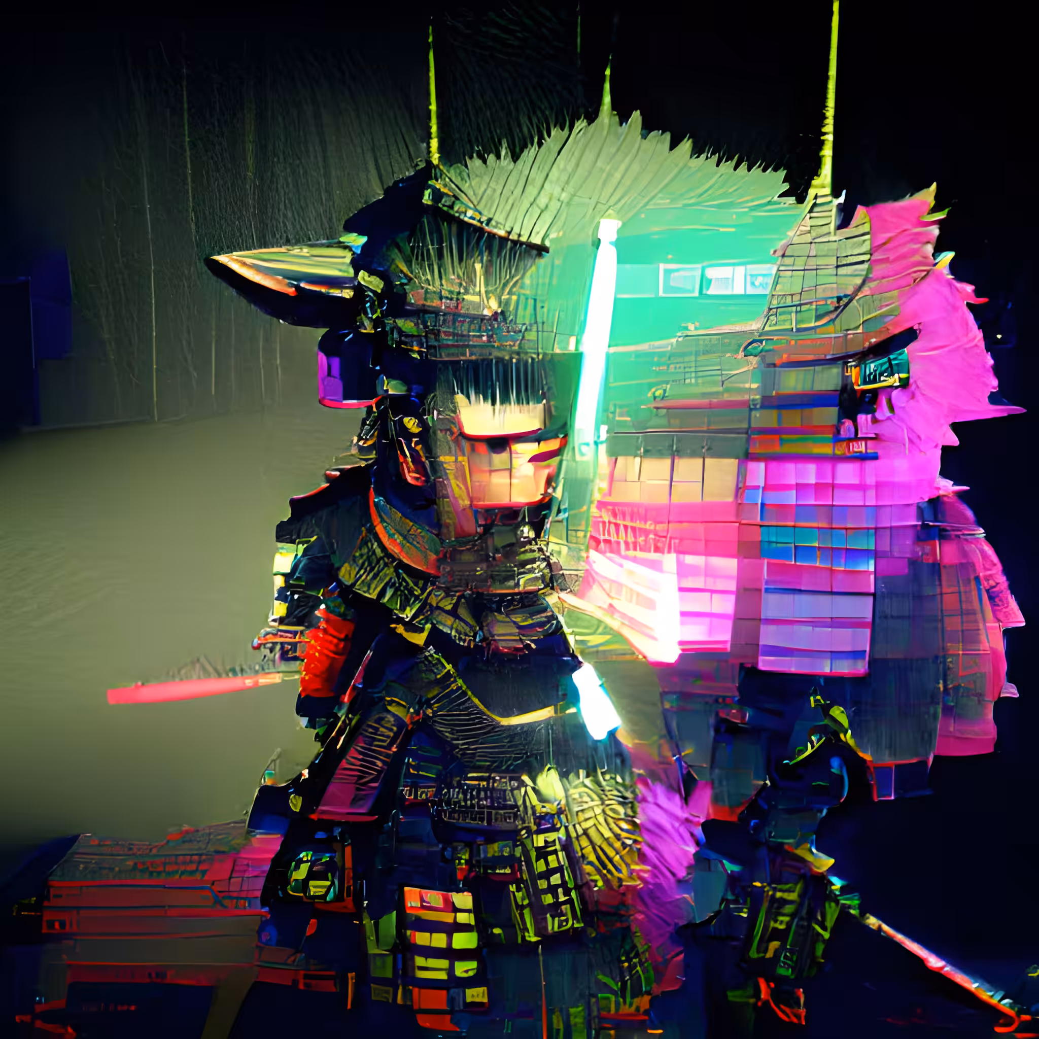 Cyberpunk Samurai #17