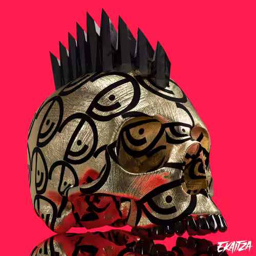 Golden $WHALE Skull