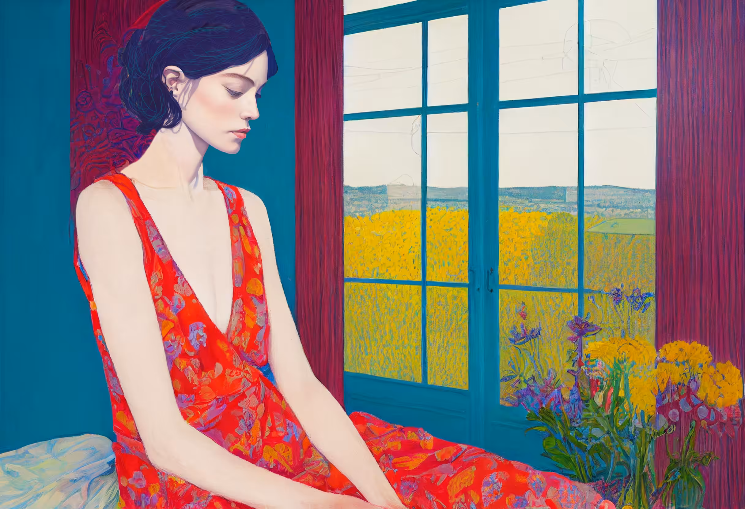 The window