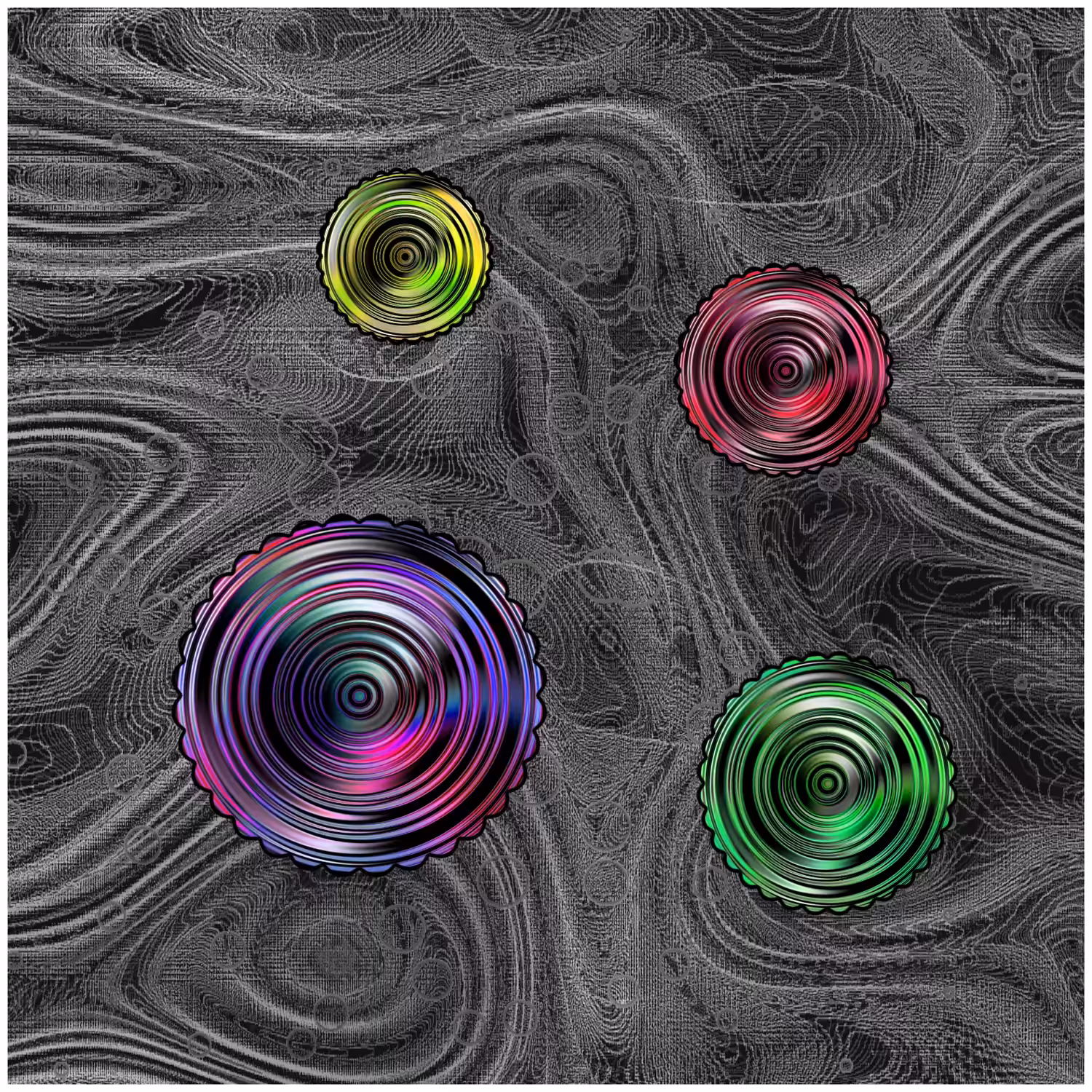 Four Interdimensional Portals