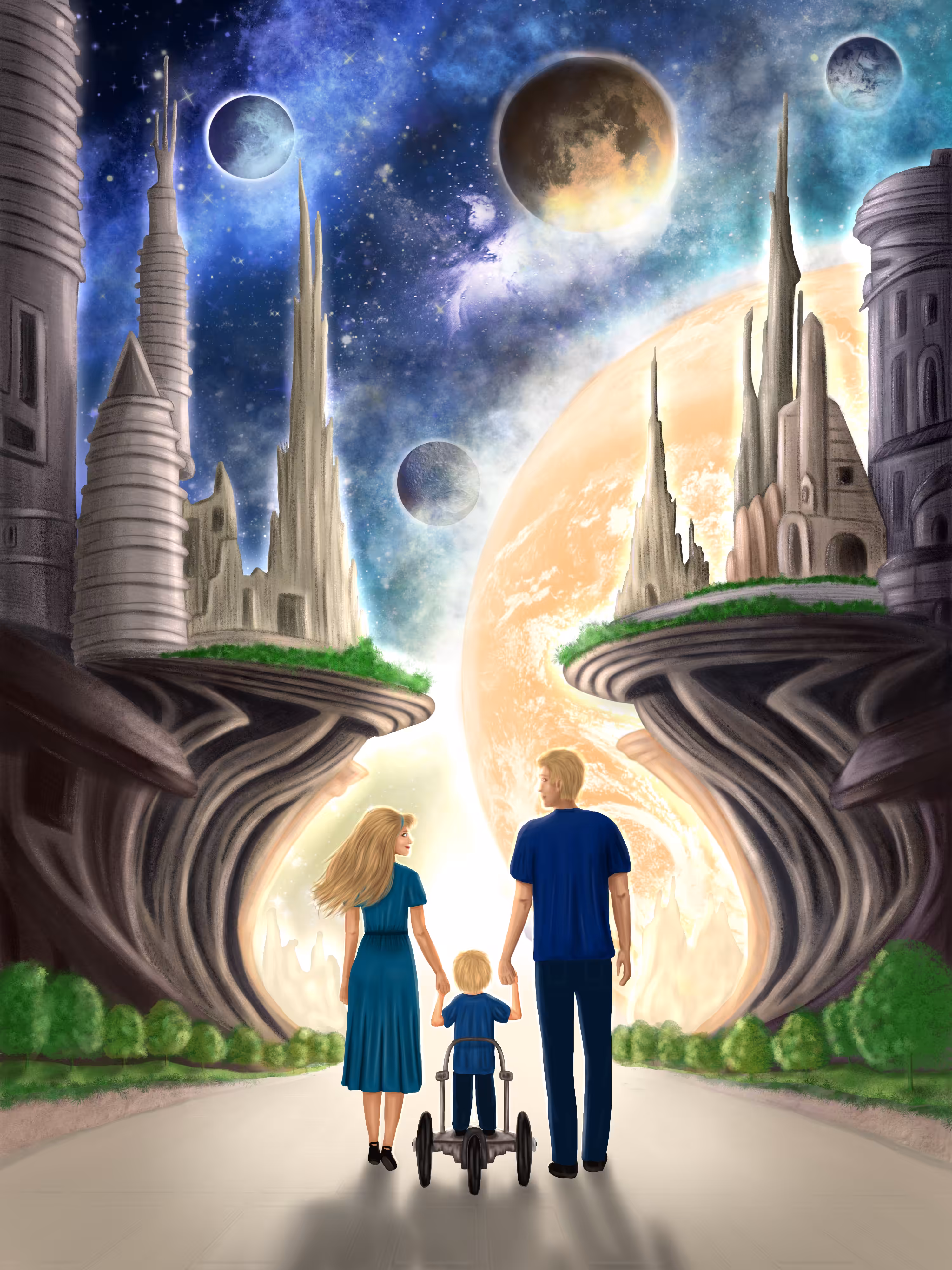 New life in the future