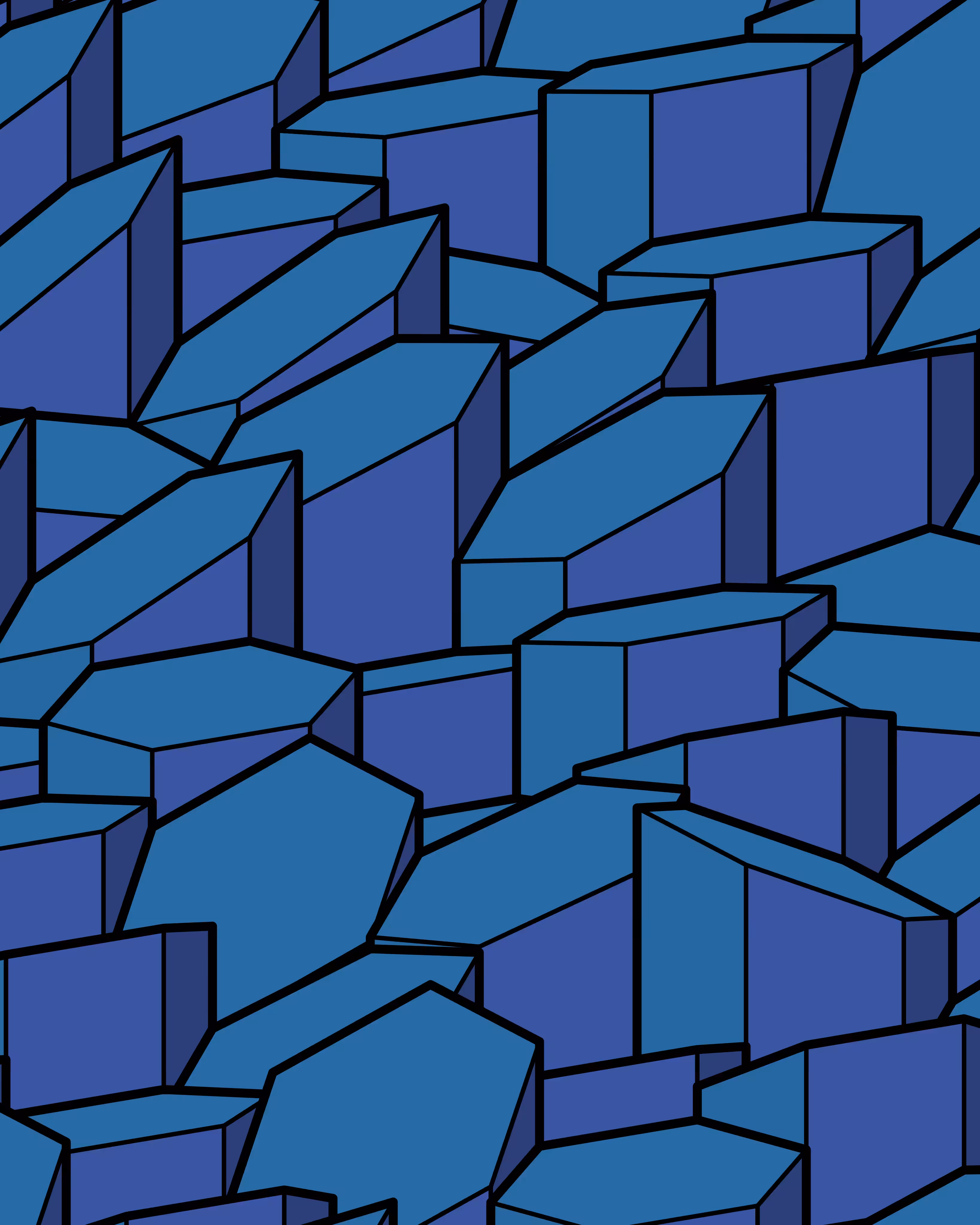 Hexagones Landscape #218