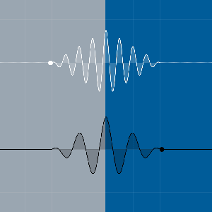 White and Black Waves