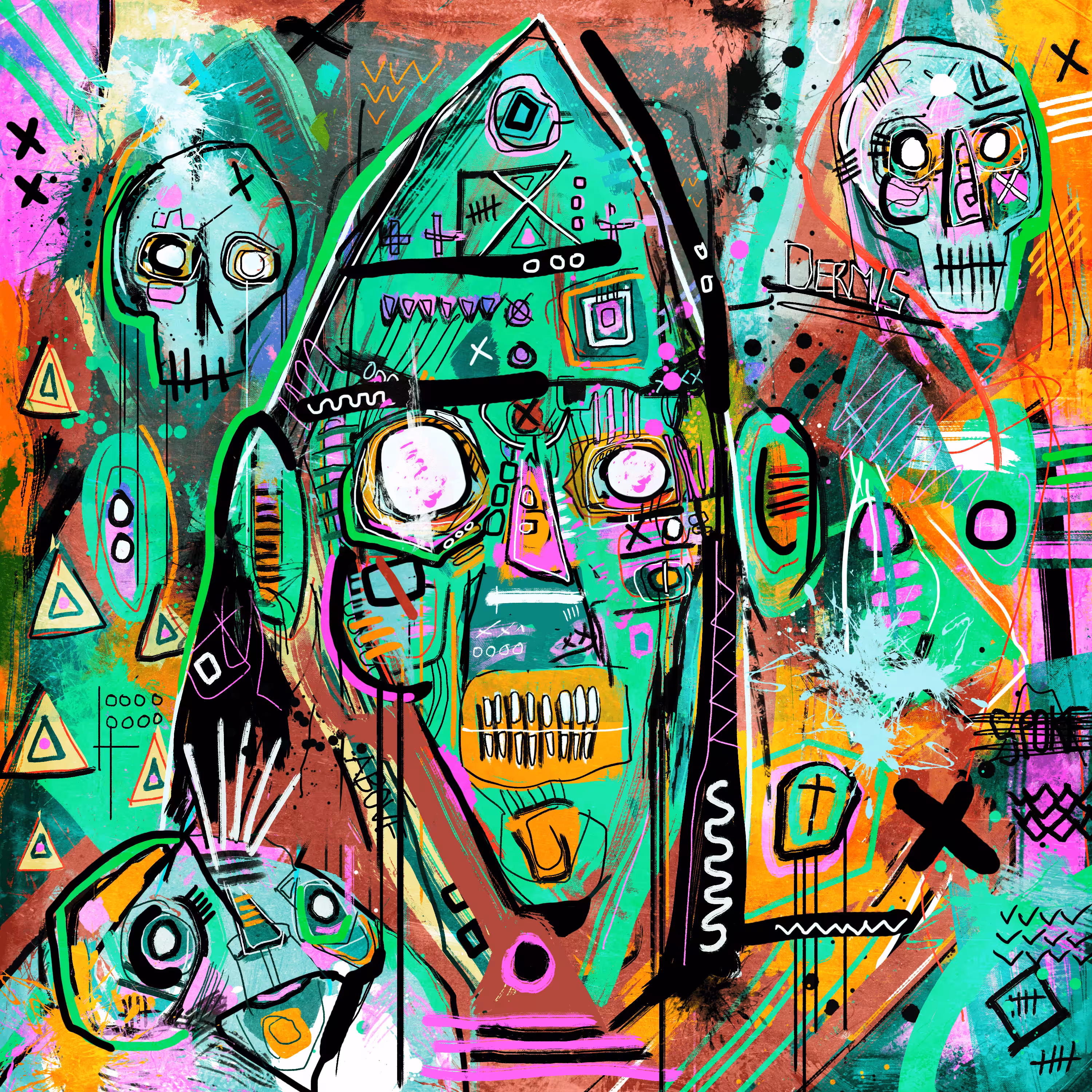 Ian Jones Neo Expressionism Genesis Collection