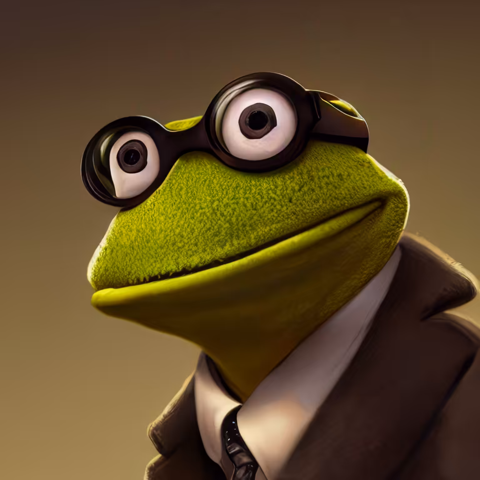 Adorable Furry Creature Collection: Furry Frog 0618