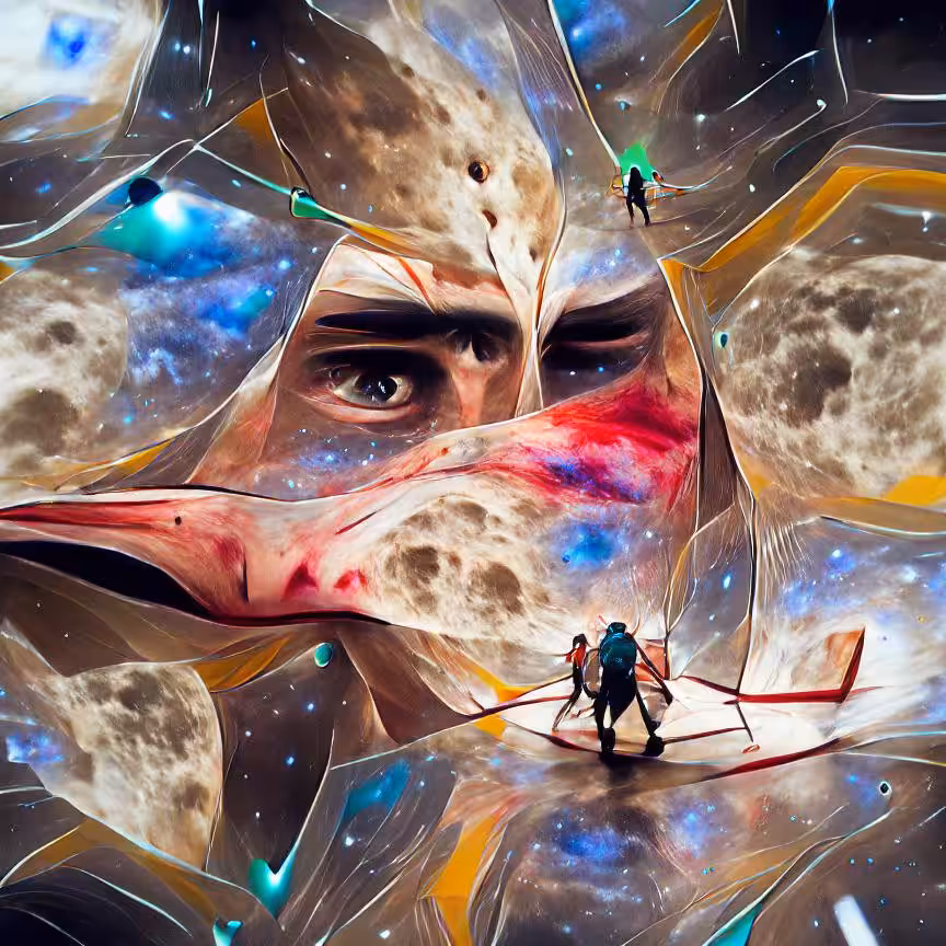 Seeker and Artist in Space