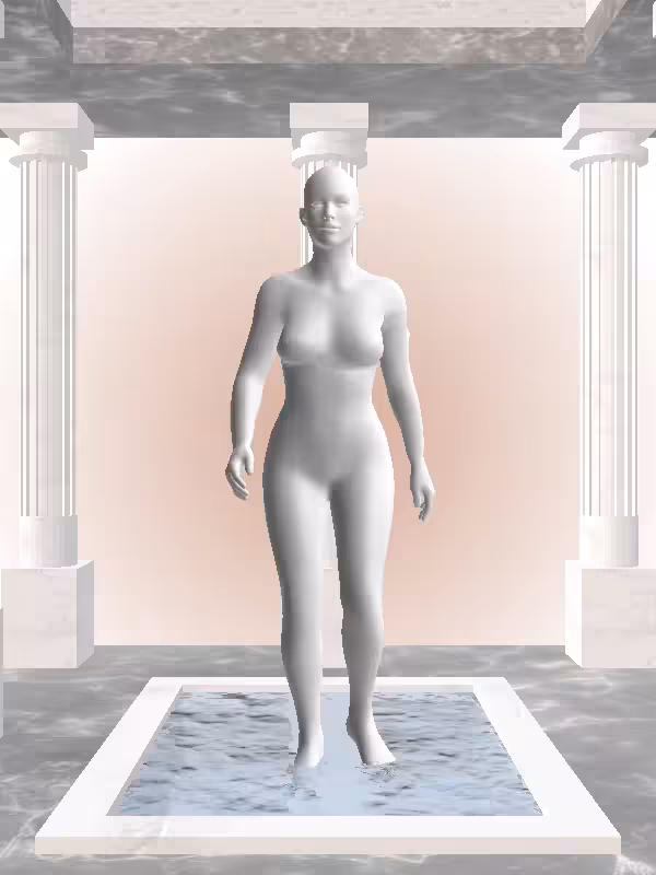 HeavenComputer: The Receding Phantom Grey Woman #691