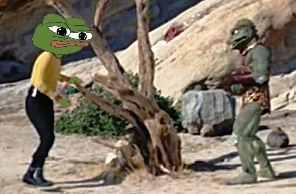 Pepe vs Gorn