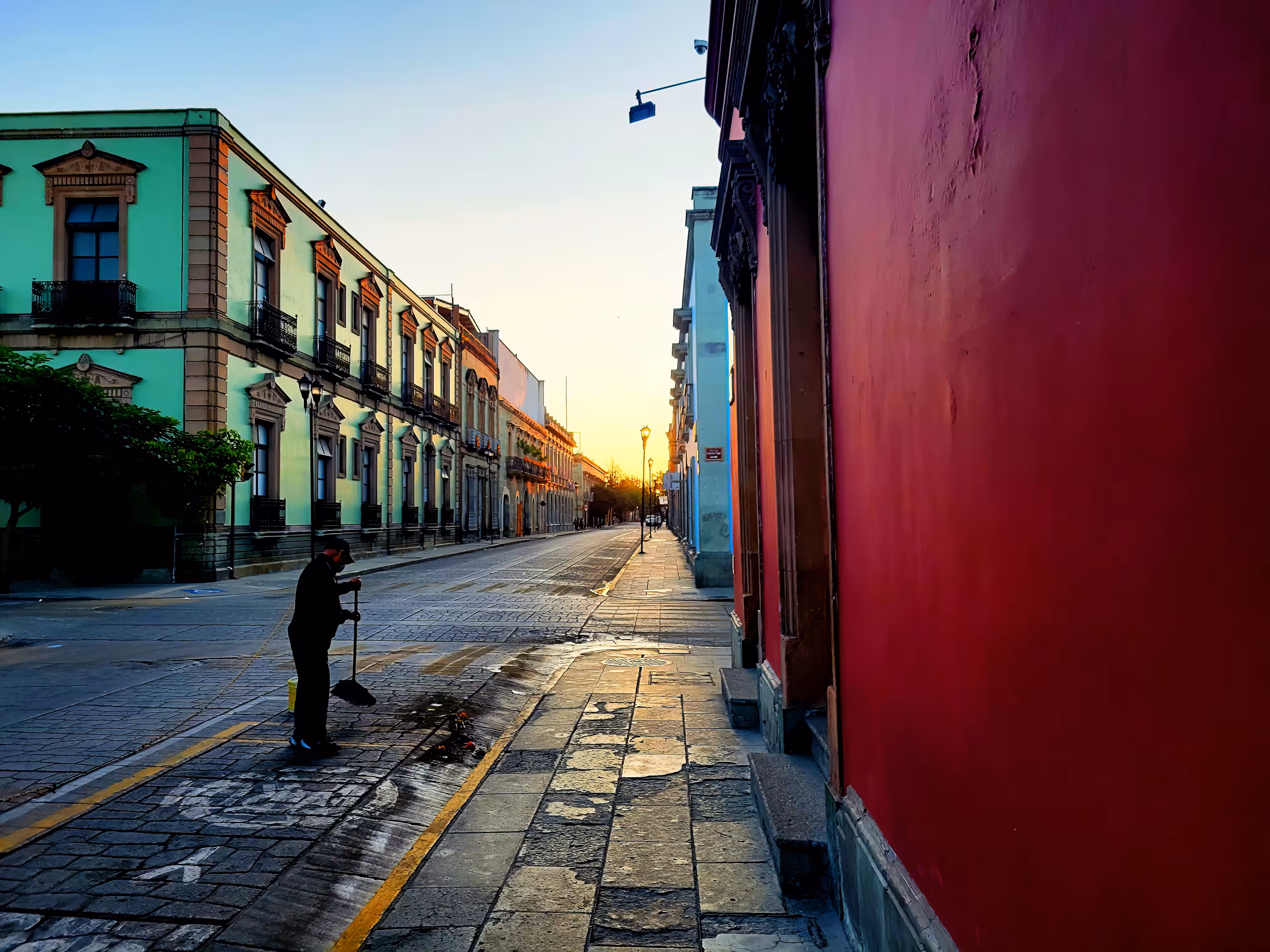 The Street Sweeper of Oaxaca