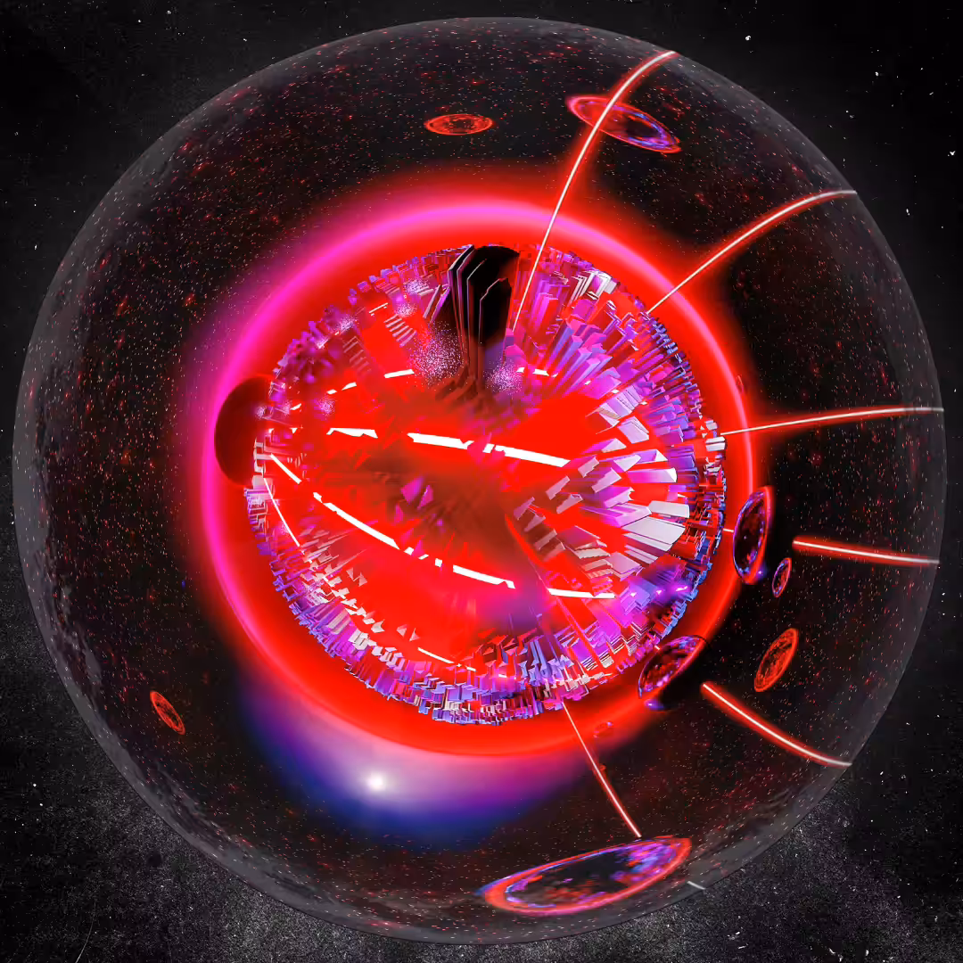 Cocoon Nebula (Generative Trippy Crystal)