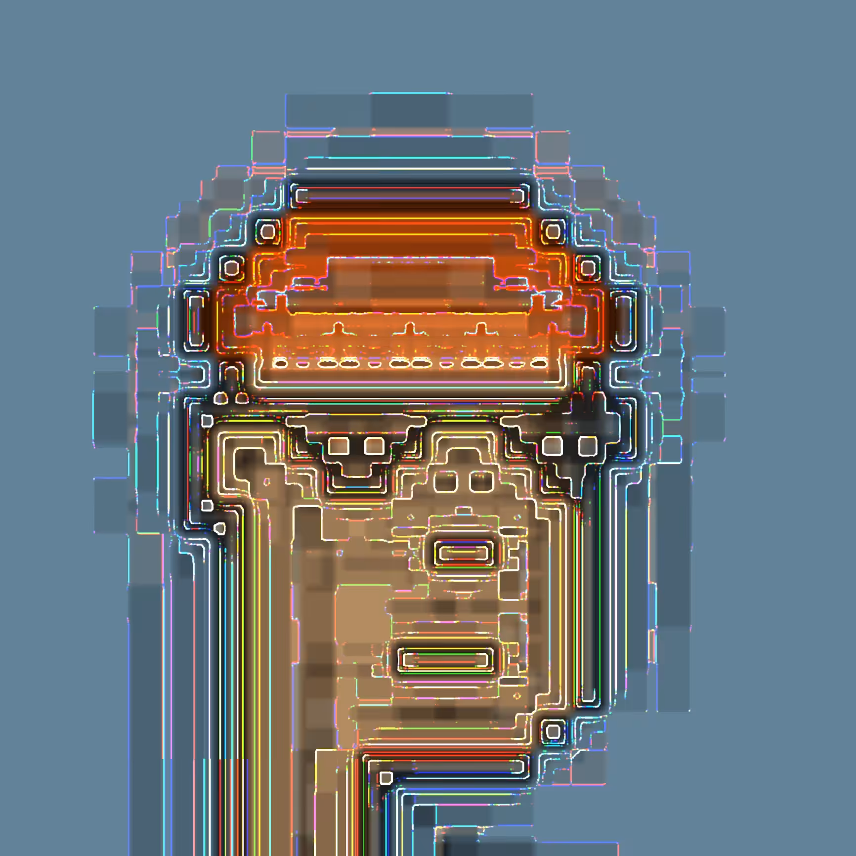 Pixel Neon Punk #034