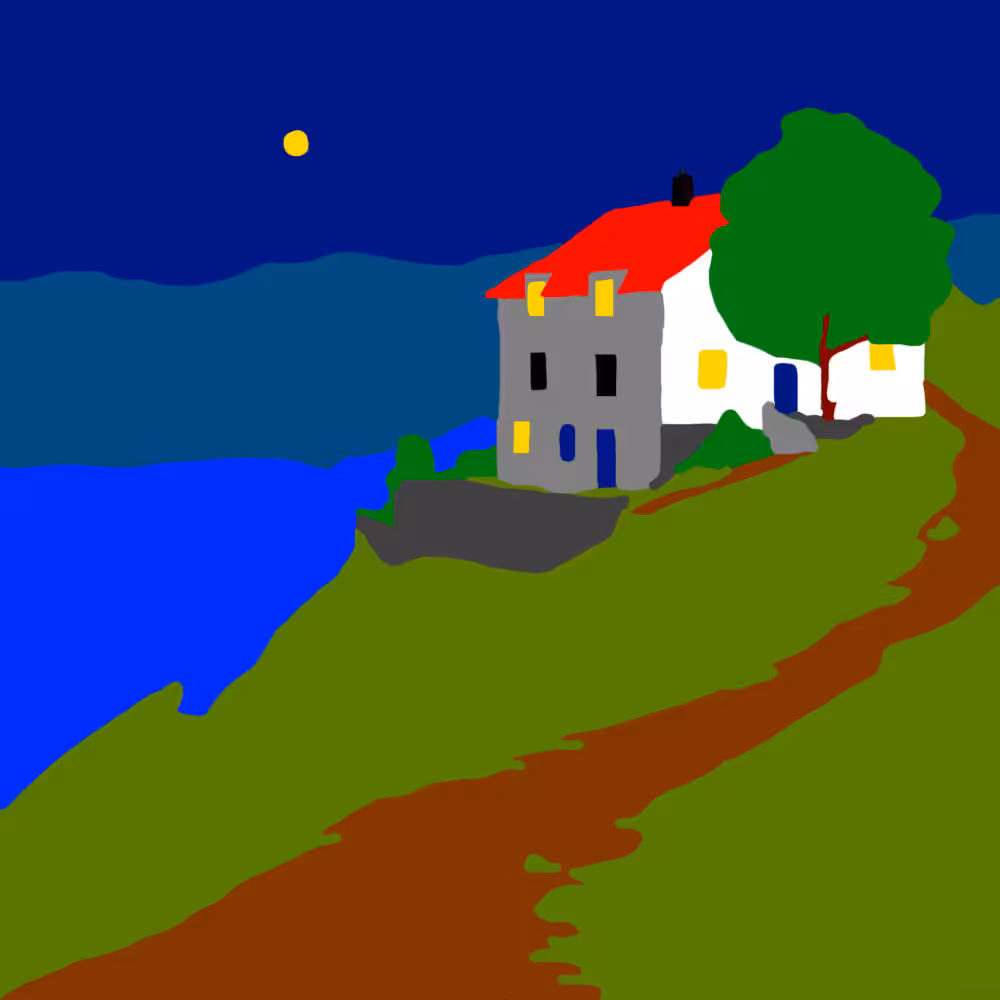 "La maison d'Antonio sur la côte de Vô"