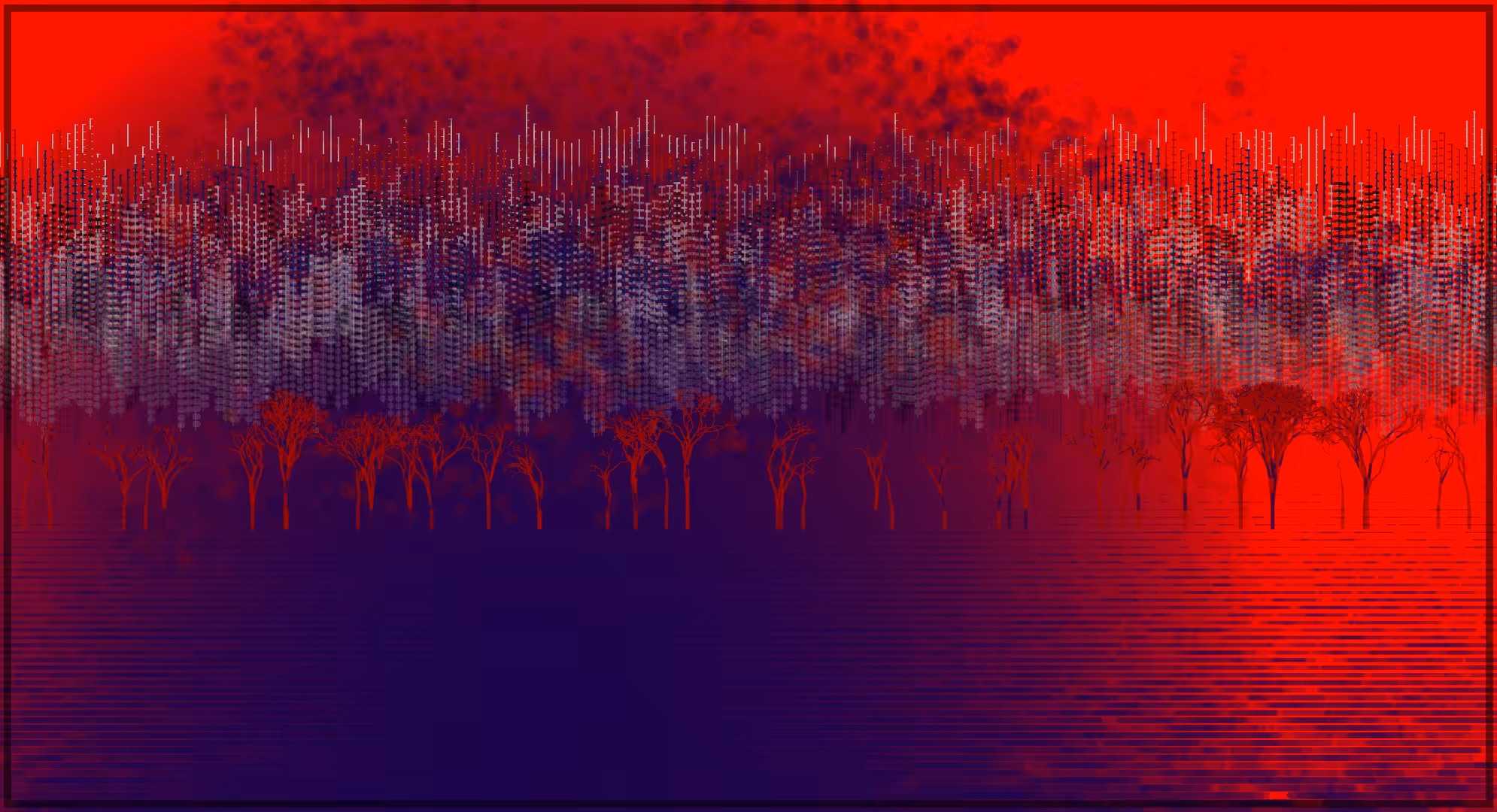 In The Distance - Tree Brush #9