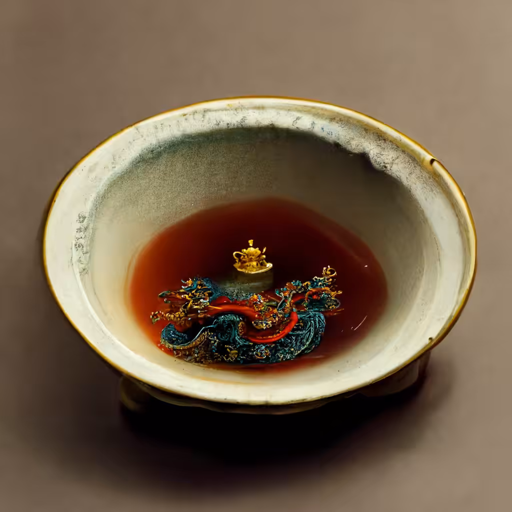 drowning dragon