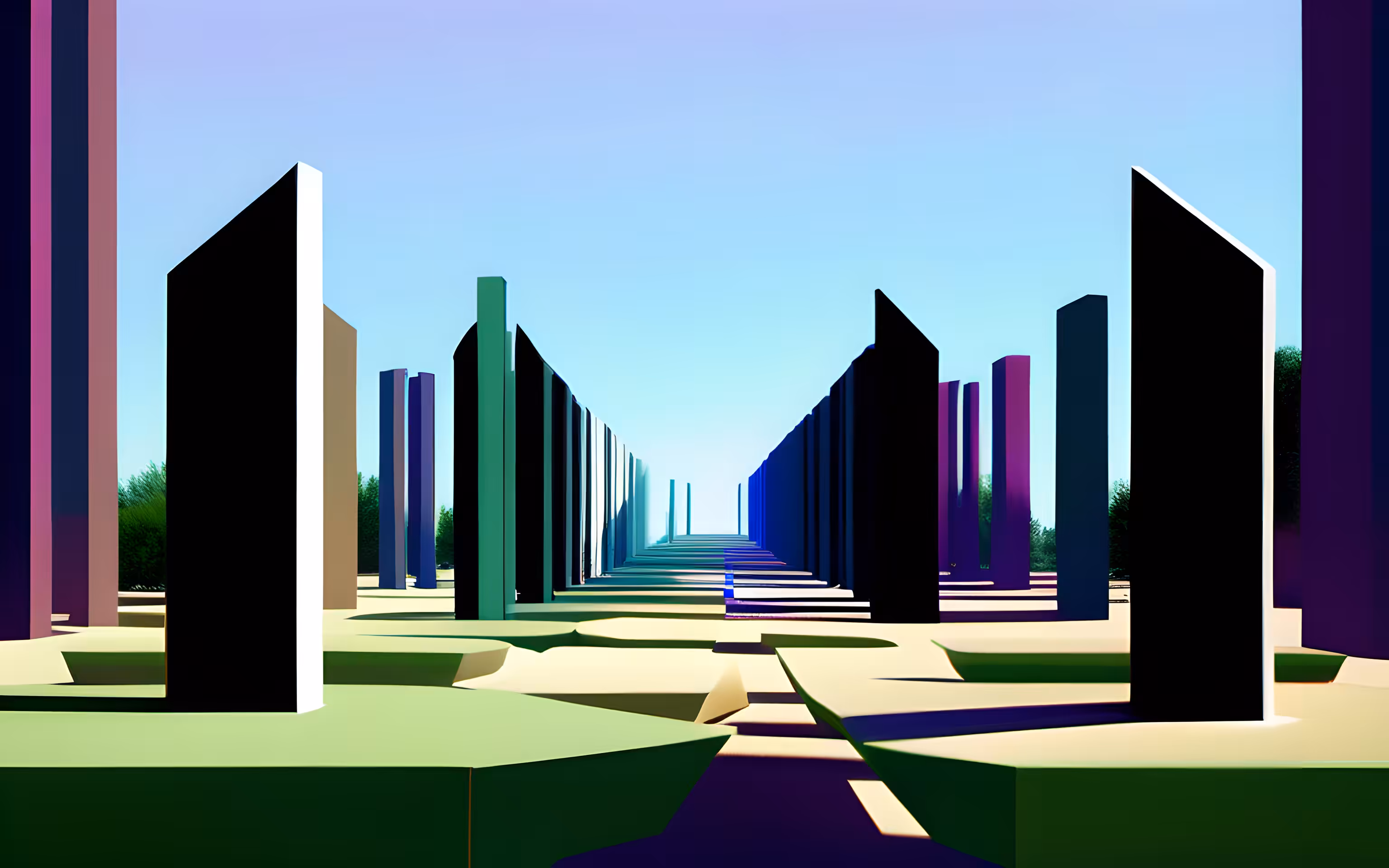 AI imagines famous generative artworks #20