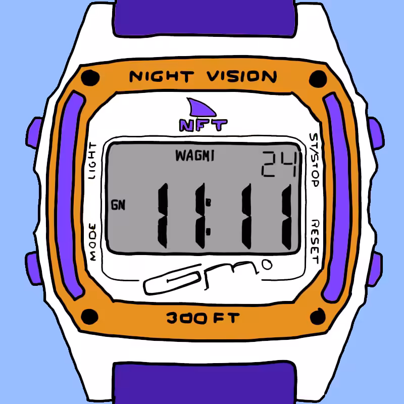 Make a Wish NFT Watch - Colorway #36