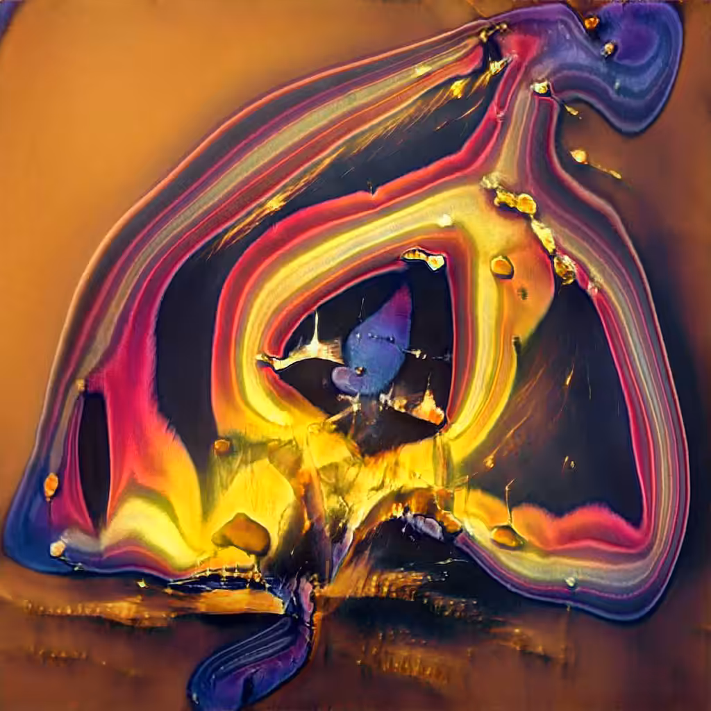 Generative Strokes - AI Painting IX