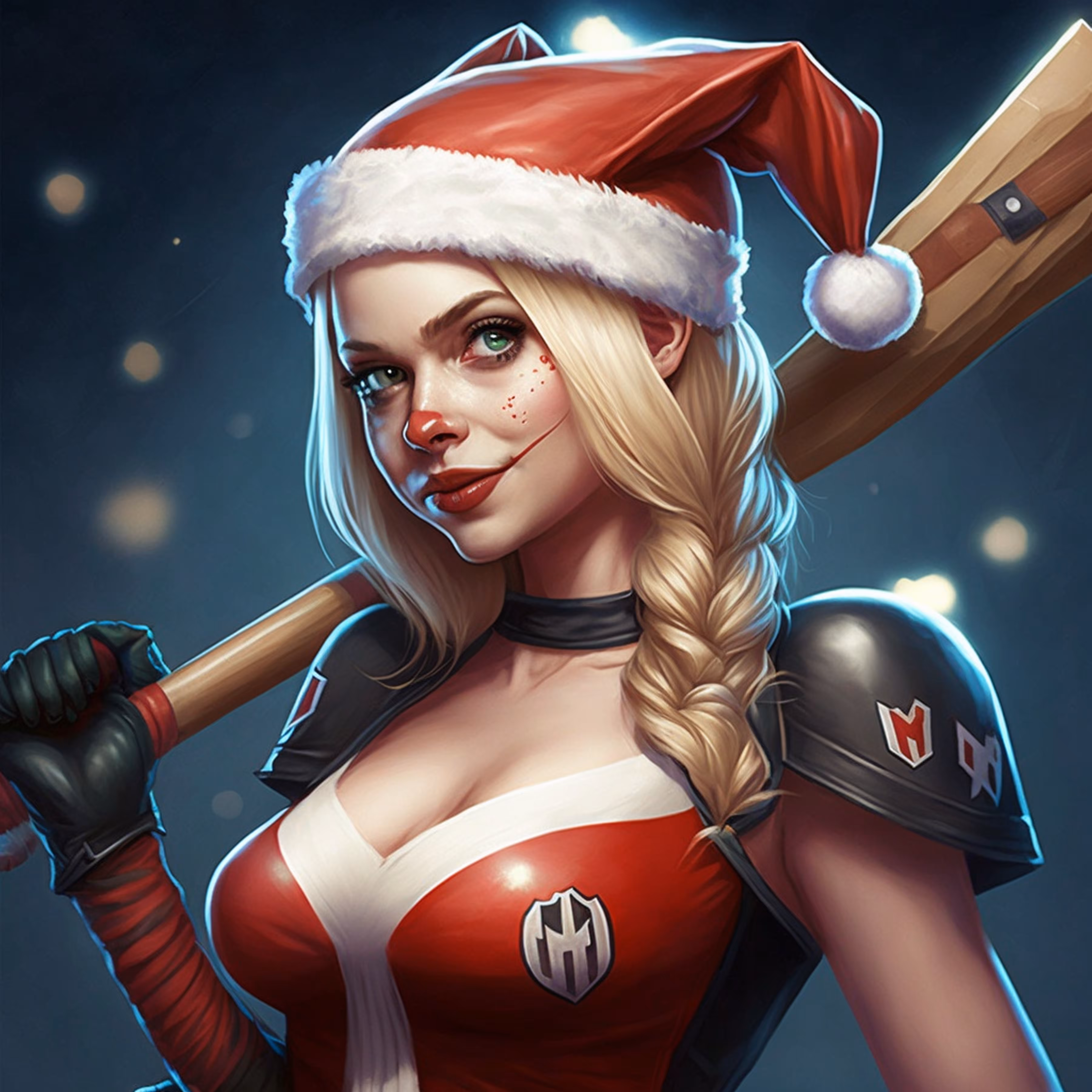 Sexy Santa No. 2 by Nympho.tez the Artist iNympho.com
