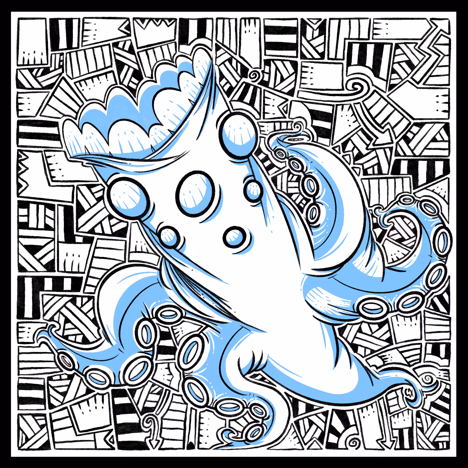 Creature 065 Lineart