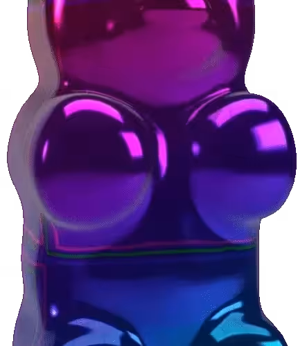Rejected LSD Gummy Bear #013