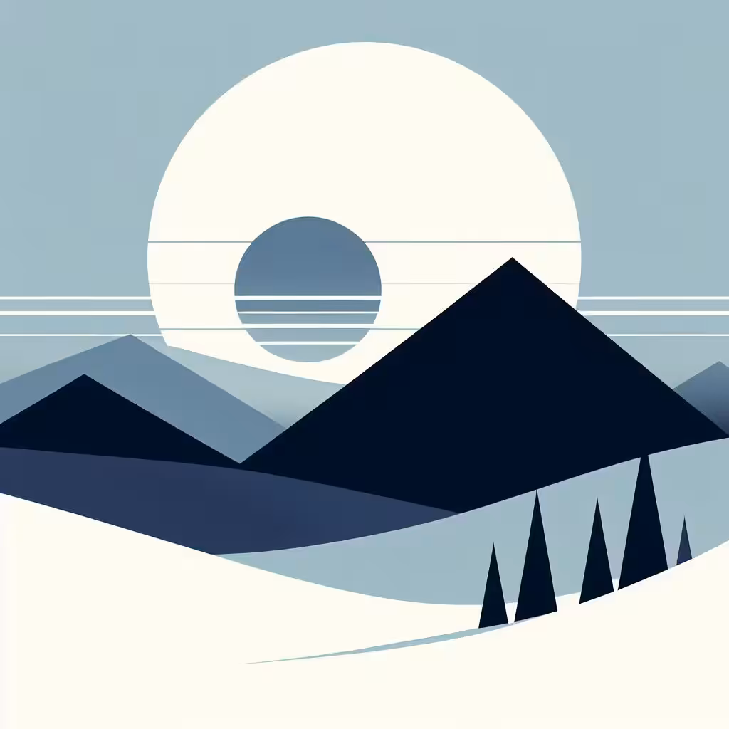 Frosty mountains #8
